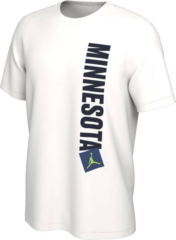 Jordan Men's Minnesota Timberwolves White Essential Statement T-Shirt product image