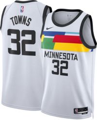 Nike Minnesota Timberwolves Karl Anthony Towns Swingman Jersey Black/P -  KICKS CREW