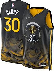 Youth Nike Stephen Curry Black Golden State Warriors 2021/22 Swingman Jersey  - City Edition