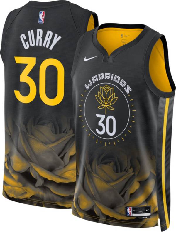 guión Redondear a la baja Encantada de conocerte Nike Men's 2022-23 City Edition Golden State Warriors Stephen Curry #30  Black Dri-FIT Swingman Jersey | Dick's Sporting Goods