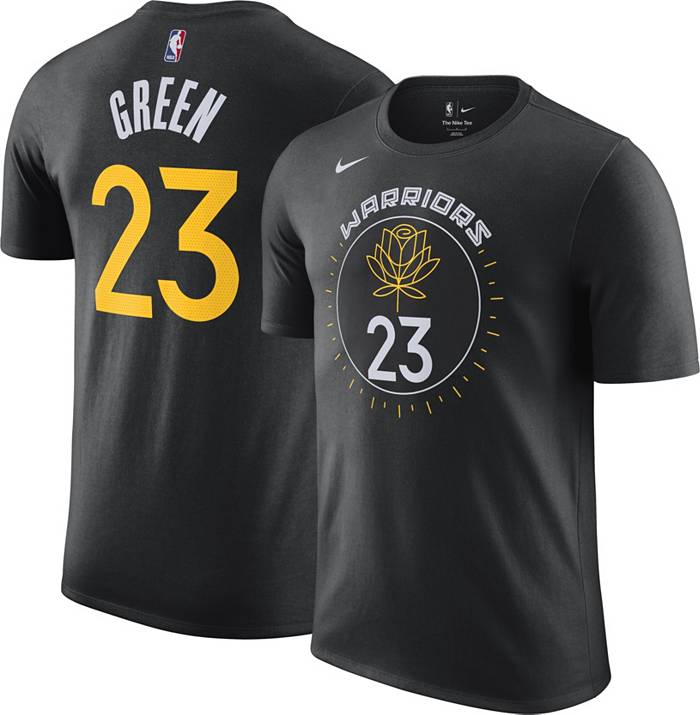 2020 GREEN #23 Warriors City Edition Black And Grey NBA Jersey