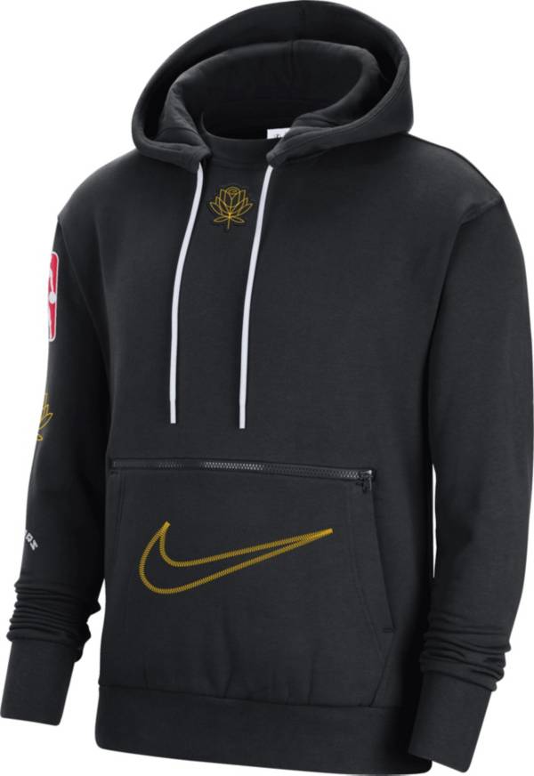 Nike Men's 2022-23 City Edition Golden State Warriors Black Courtside Pullover Hoodie product image