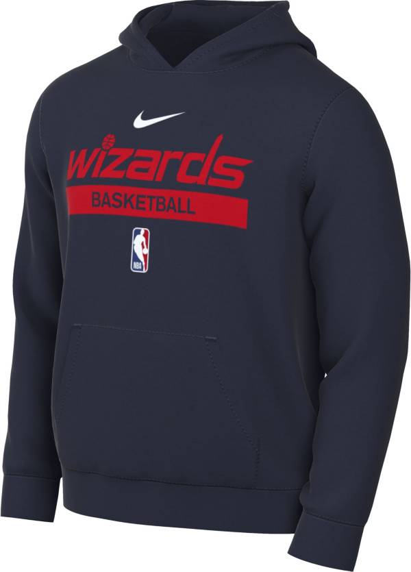 Nike Men's Washington Wizards Navy Dri-Fit Spotlight Pullover Hoodie product image