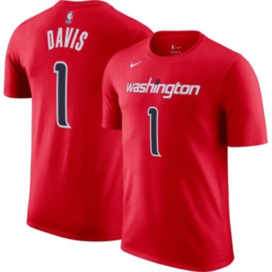 sorry, Nike Men's Washington Wizards Johnny Davis #1 Red T-Shirt is currently out of stock