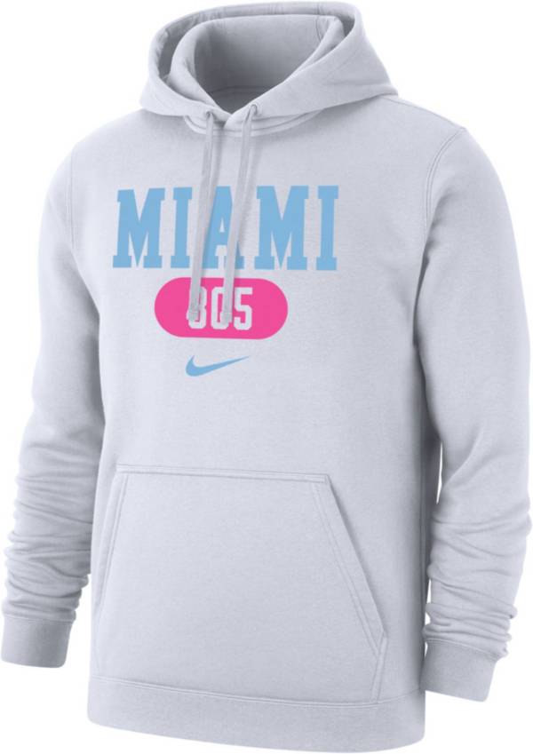 Nike, Shirts, Nike Nba Miami Heat Pullover Therma Hoodie