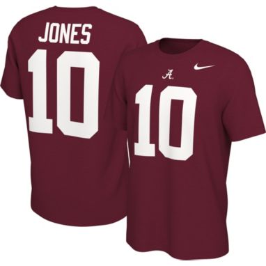 sorry, Nike Men's Alabama Crimson Tide Mac Jones #10 Crimson Football Jersey T-Shirt is currently out of stock
