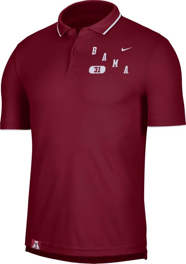 Nike Men's Alabama Crimson Tide Crimson UV Collegiate Polo product image