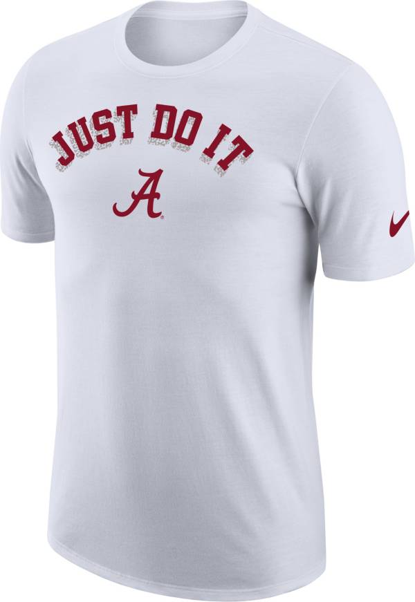 Nike Men's Alabama Crimson Tide White Cotton Seasonal T-Shirt product image