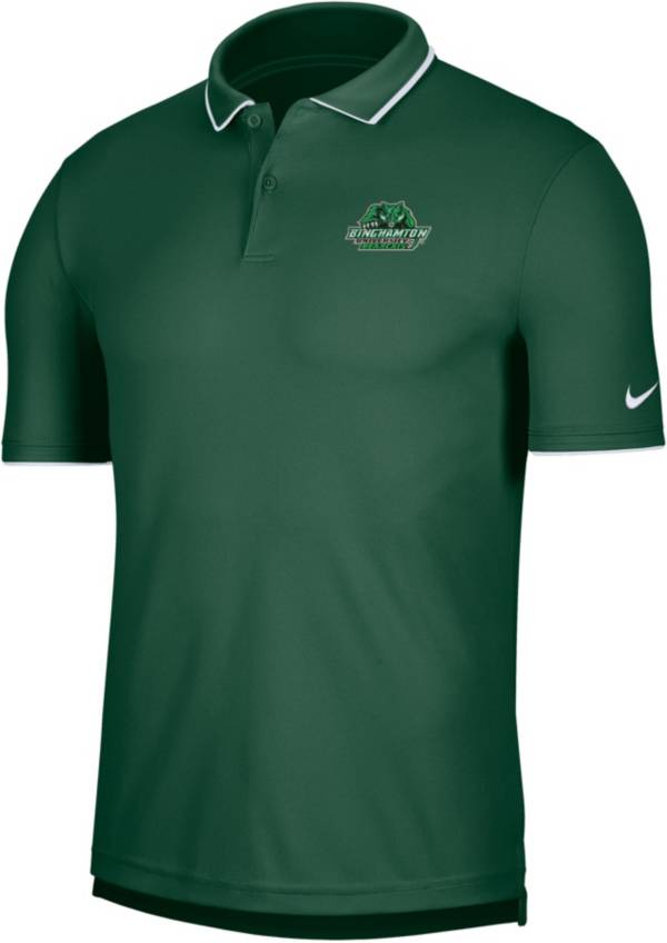Nike Men's Binghamton Bearcats Dark Green UV Collegiate Polo product image