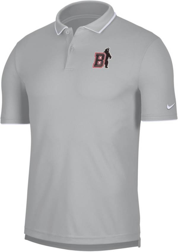 Nike Men's Brown University Bears Grey UV Collegiate Polo product image
