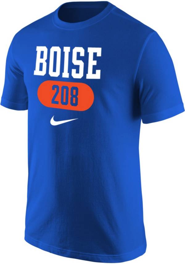 Nike Men's Boise State Broncos Blue Boise 208 Area Code T-Shirt product image