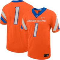 Men's Nike #1 Black Boise State Broncos Untouchable Football Jersey