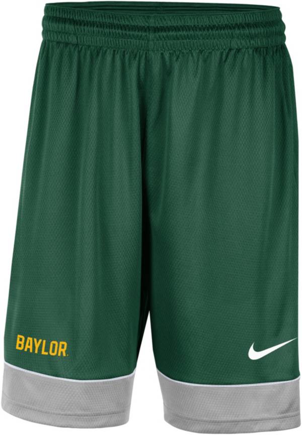 Nike Men's Baylor Bears Green Dri-FIT Fast Break Shorts product image