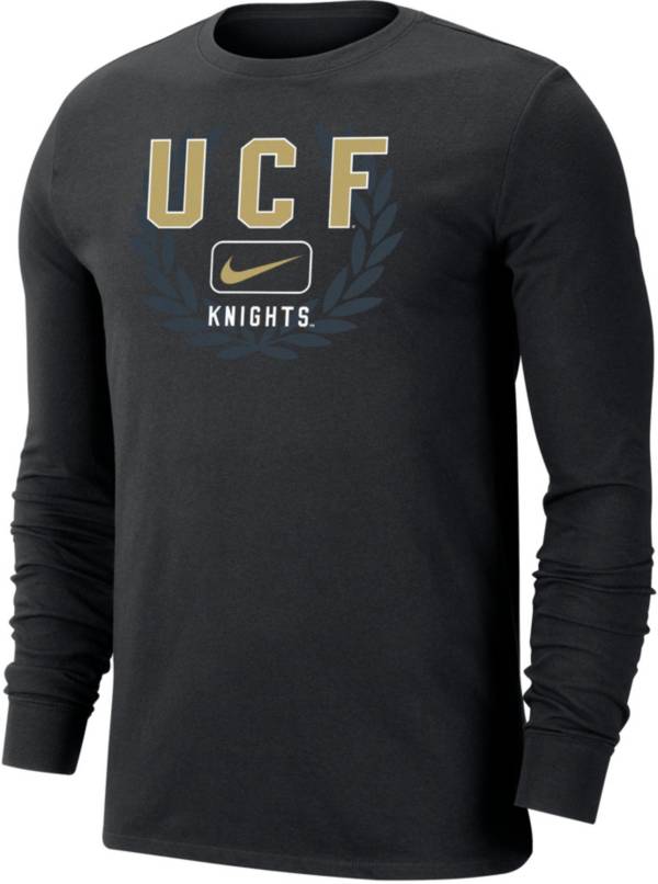 Nike Men's UCF Knights Black Dri-FIT Cotton Name Drop Long Sleeve T-Shirt product image