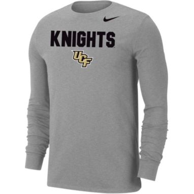 sorry, Nike Men's UCF Knights Grey Dri-FIT Cotton Long Sleeve T-Shirt is currently out of stock