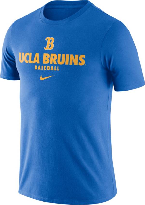 Nike Men s UCLA Bruins True Blue Dri FIT Legend Baseball T Shirt