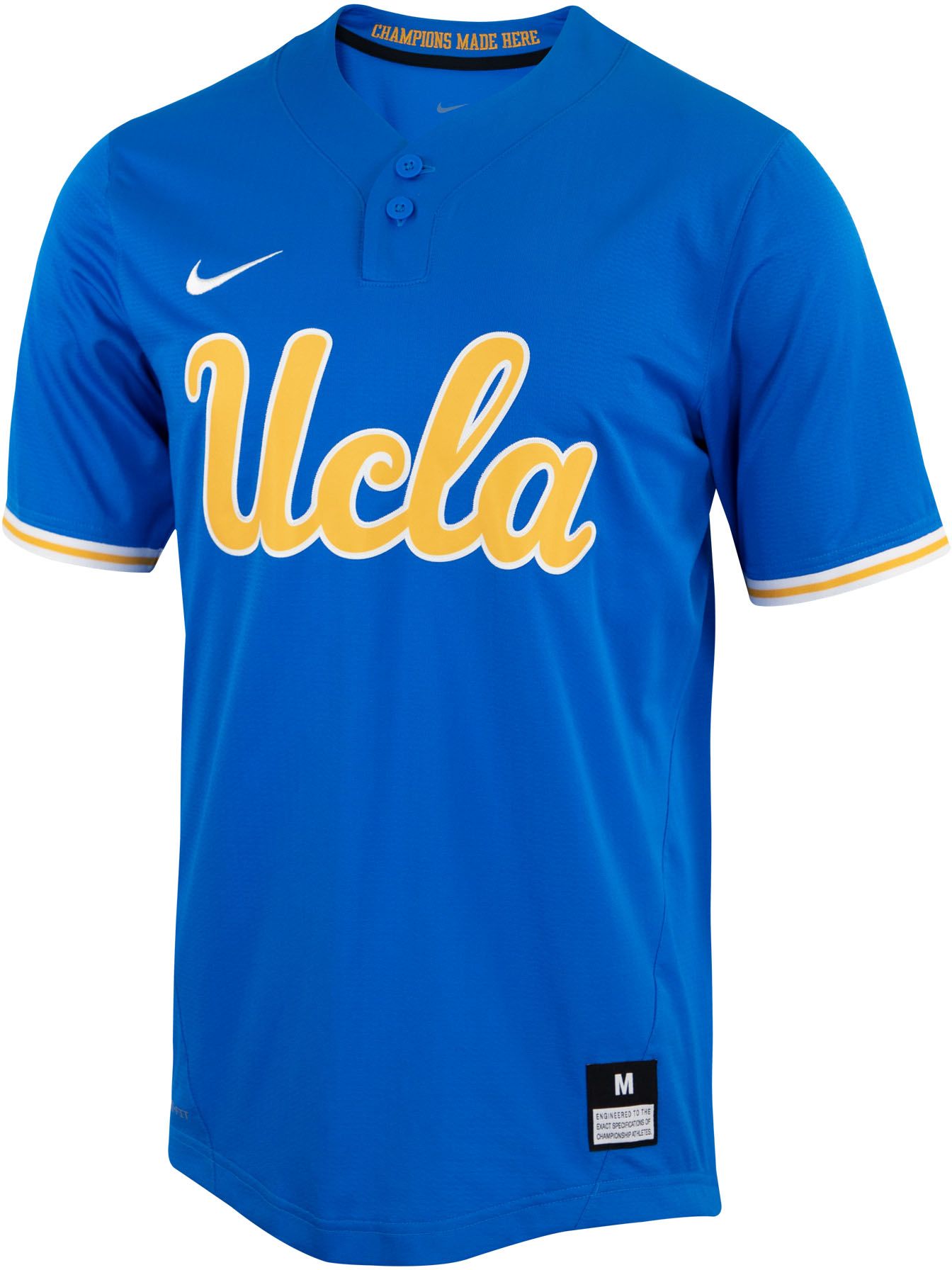 Nike UCLA Bruins True Blue Two Button Replica Baseball Jersey product image