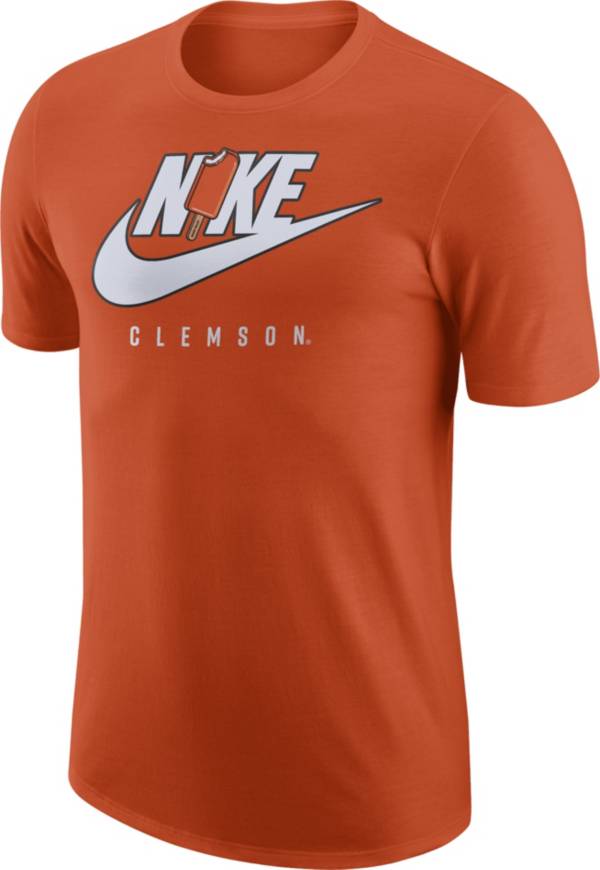 Nike Men's Clemson Tigers Trevor Lawrence #16 Orange Dri-Fit Game Football Jersey, Large