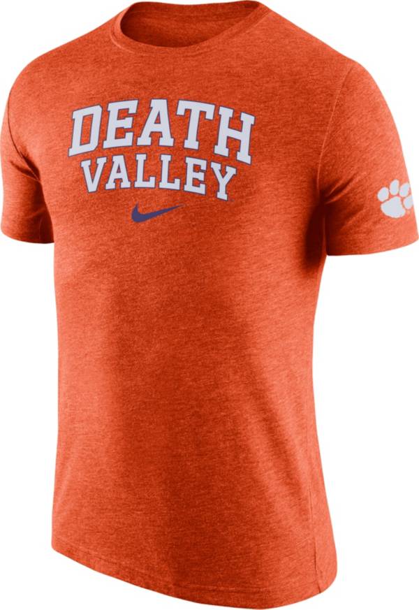 Nike Men's Clemson Tigers Orange Death Valley Dri-FIT Tri-Blend T-Shirt product image