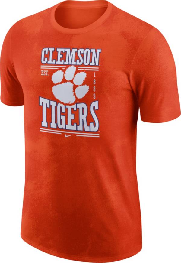Nike Men's Clemson Tigers Orange NRG Cotton T-Shirt product image