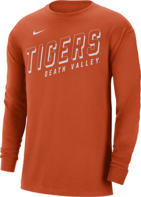Nike Men's Clemson Tigers Orange Max90 Death Valley Long Sleeve T-Shirt product image