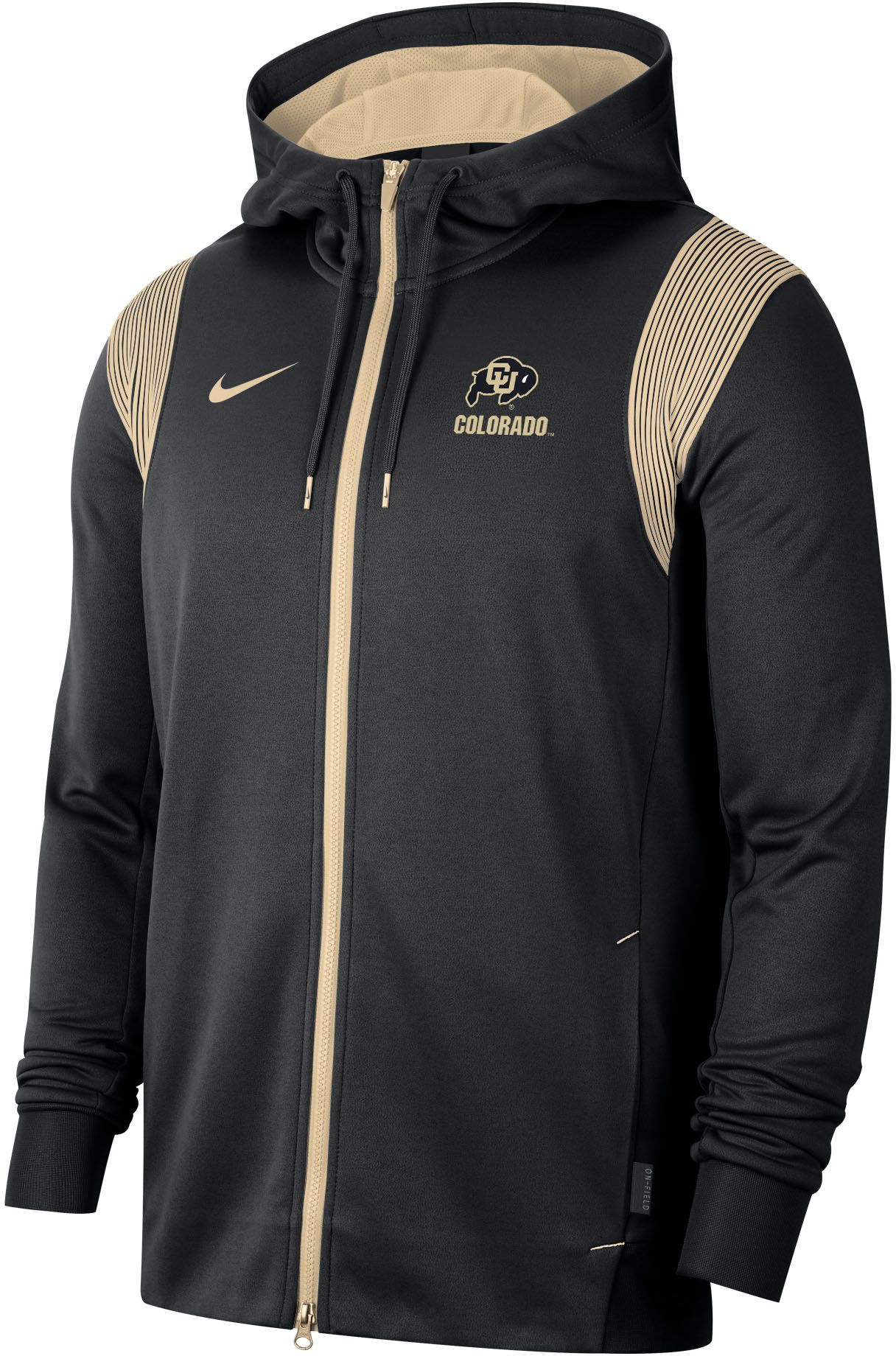 nike black jacket zip up