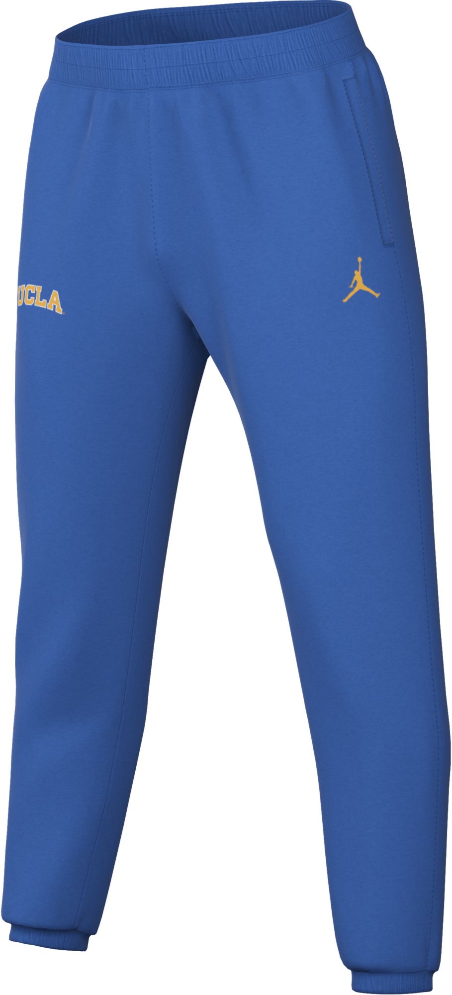 Jordan Men's UCLA Bruins True Blue Dri-FIT Spotlight Basketball Fleece Pants