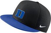 Men's Nike Royal Duke Blue Devils Aero True Baseball Performance Fitted Hat