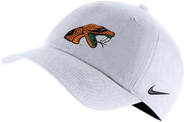 Nike Men's Florida A&M Rattlers White Campus Adjustable Hat product image