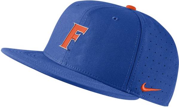 Nike Men's Florida Gators Blue Aero True Baseball Fitted Hat product image
