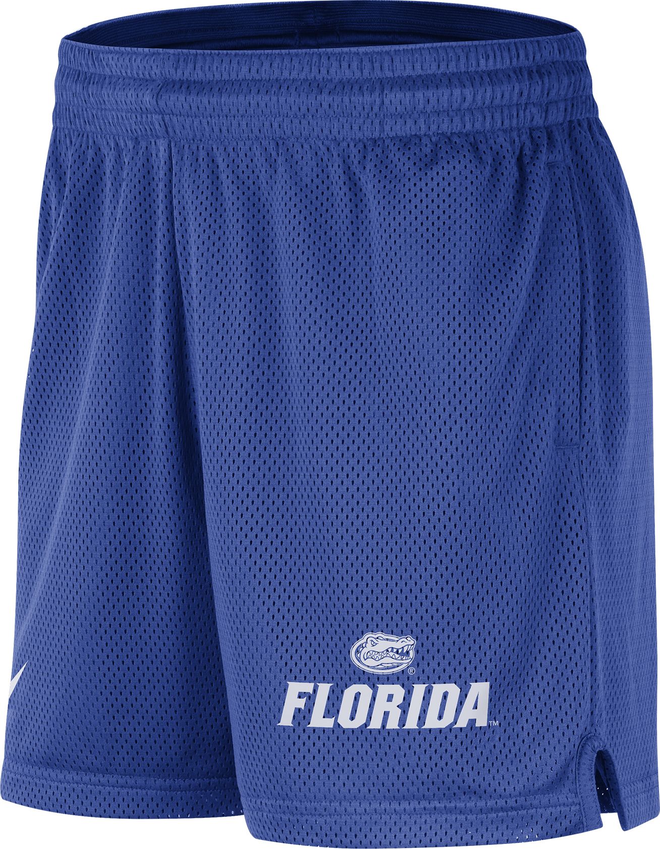 Nike Men's Florida Gators Blue Dri-FIT Knit Mesh Shorts