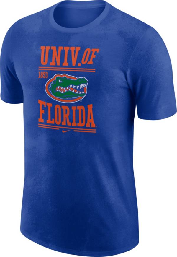 Nike Men's Florida Gators Blue NRG Cotton T-Shirt product image