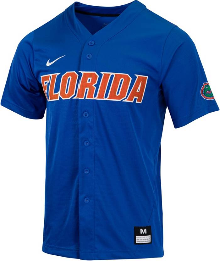 NCAA Florida Gators Custom Name Blue Orange Baseball Jersey - FavoJewelry  in 2023