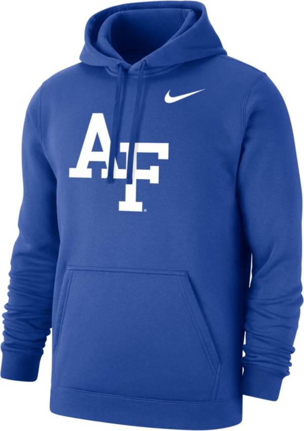 Nike Men s Air Force Falcons Blue Club Fleece Pullover Hoodie