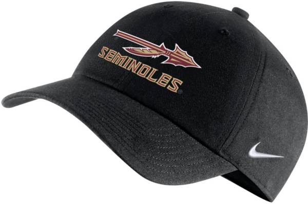 Nike Men's Florida State Seminoles Black Campus Adjustable Hat product image