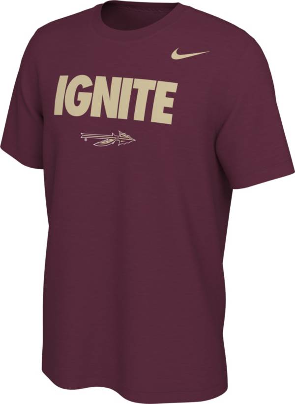 Nike Men's Florida State Seminoles Garnet Ignite Mantra T-Shirt product image