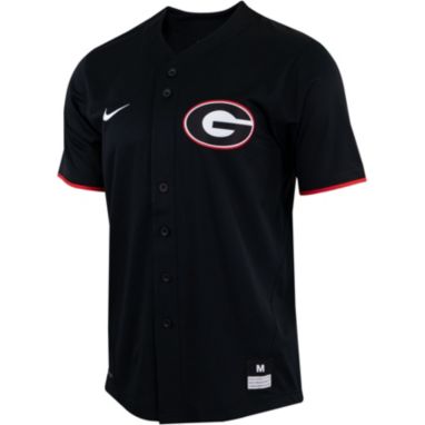 sorry, Nike Men's Georgia Bulldogs Black Full Button Replica Baseball Jersey is currently out of stock