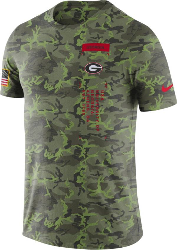 Nike Men's Georgia Bulldogs Camo Military Appreciation Dri-FIT T-Shirt product image