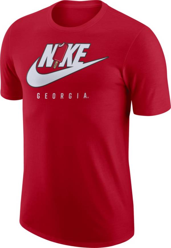 Nike Men's Georgia Bulldogs Red Dorm Pack Ice Cream T-Shirt product image