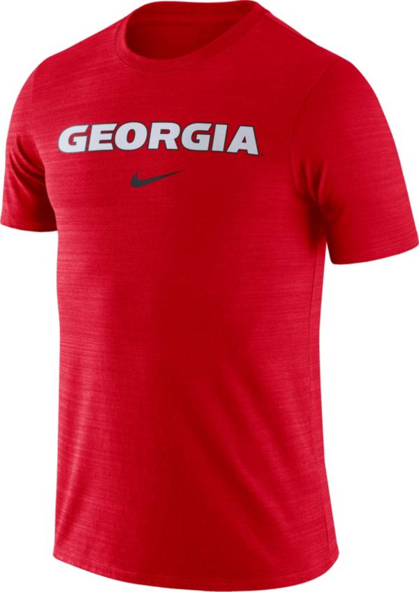 Nike Men's Georgia Bulldogs Red Dri-FIT Velocity Legend Team Issue T ...