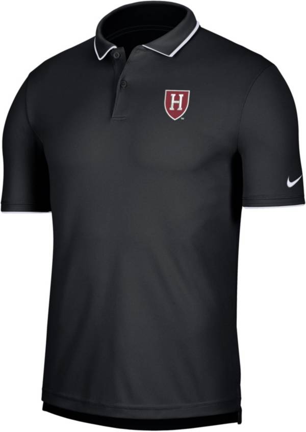 Nike Men's Harvard Crimson Black UV Collegiate Polo product image