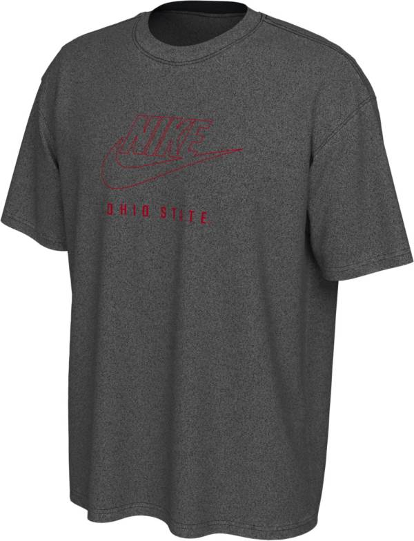 Nike Men's Ohio State Buckeyes Black Max90 Washed Cotton T-Shirt product image