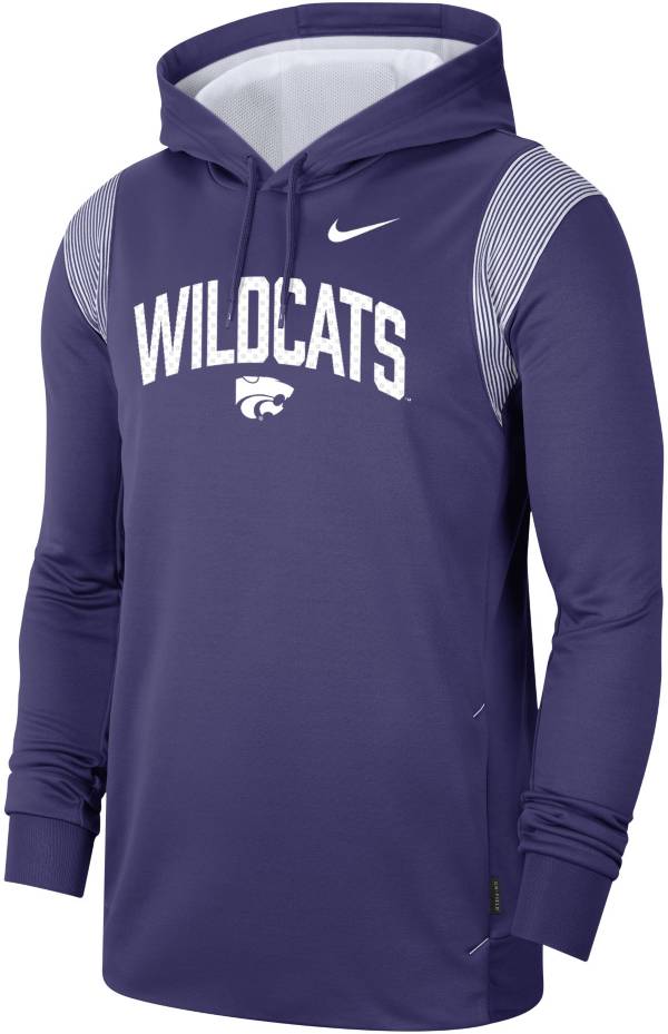 Nike Men s Kansas State Wildcats Purple Therma FIT Football