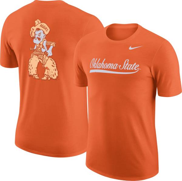 Nike Men's Oklahoma State Cowboys Orange Vault Wordmark T-Shirt product image