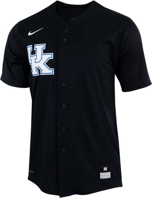 Nike Men's Kentucky Wildcats Black Full Button Replica Baseball Jersey product image