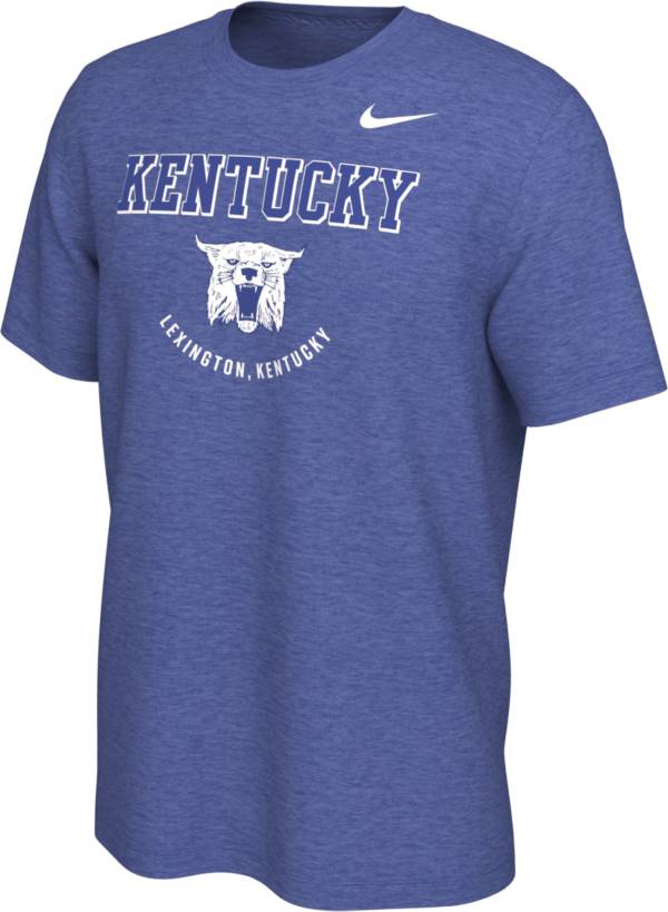 Nike Men's Kentucky Wildcats Blue Dri-FIT Graphic Tri-Blend T-Shirt product image
