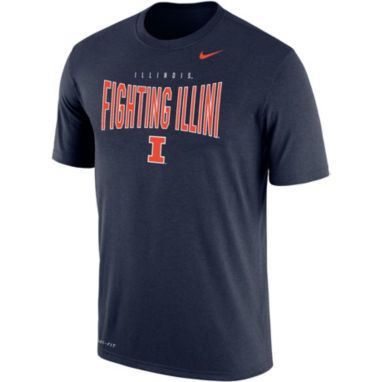sorry, Nike Men's Illinois Fighting Illini Blue Dri-FIT Cotton T-Shirt is currently out of stock