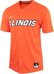 Men's Nike Orange Illinois Fighting Illini Replica Baseball Jersey