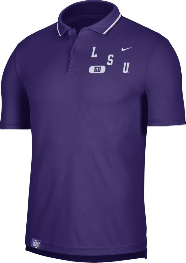 Nike Men's LSU Tigers Purple UV Collegiate Polo product image
