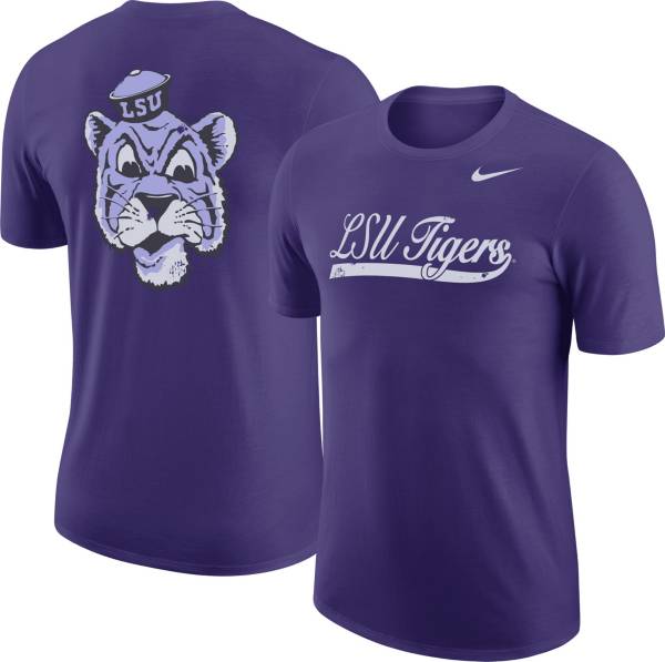 Nike Men's LSU Tigers Purple Vault Wordmark T-Shirt | Dick's Sporting Goods